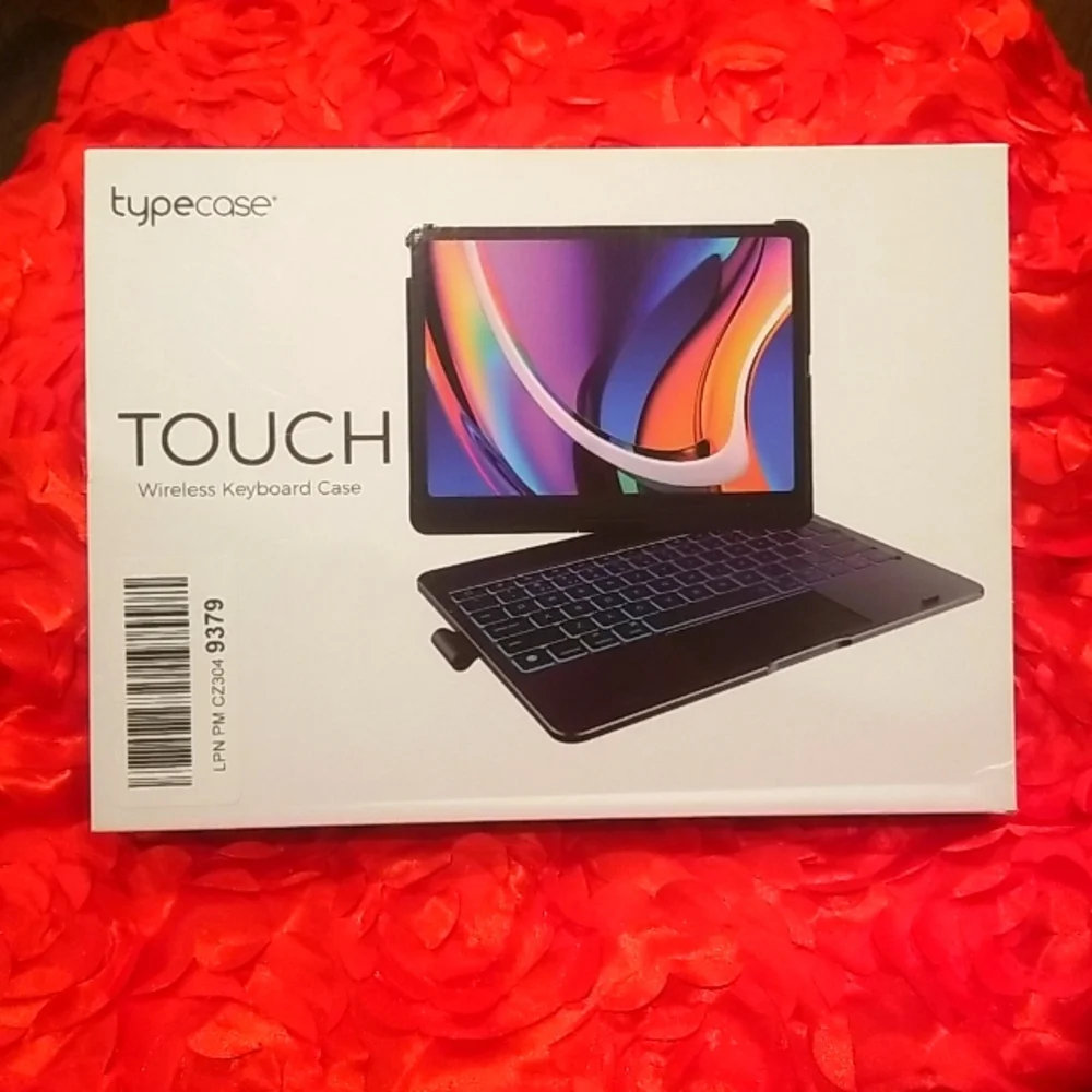 Touch wireless keyboard case